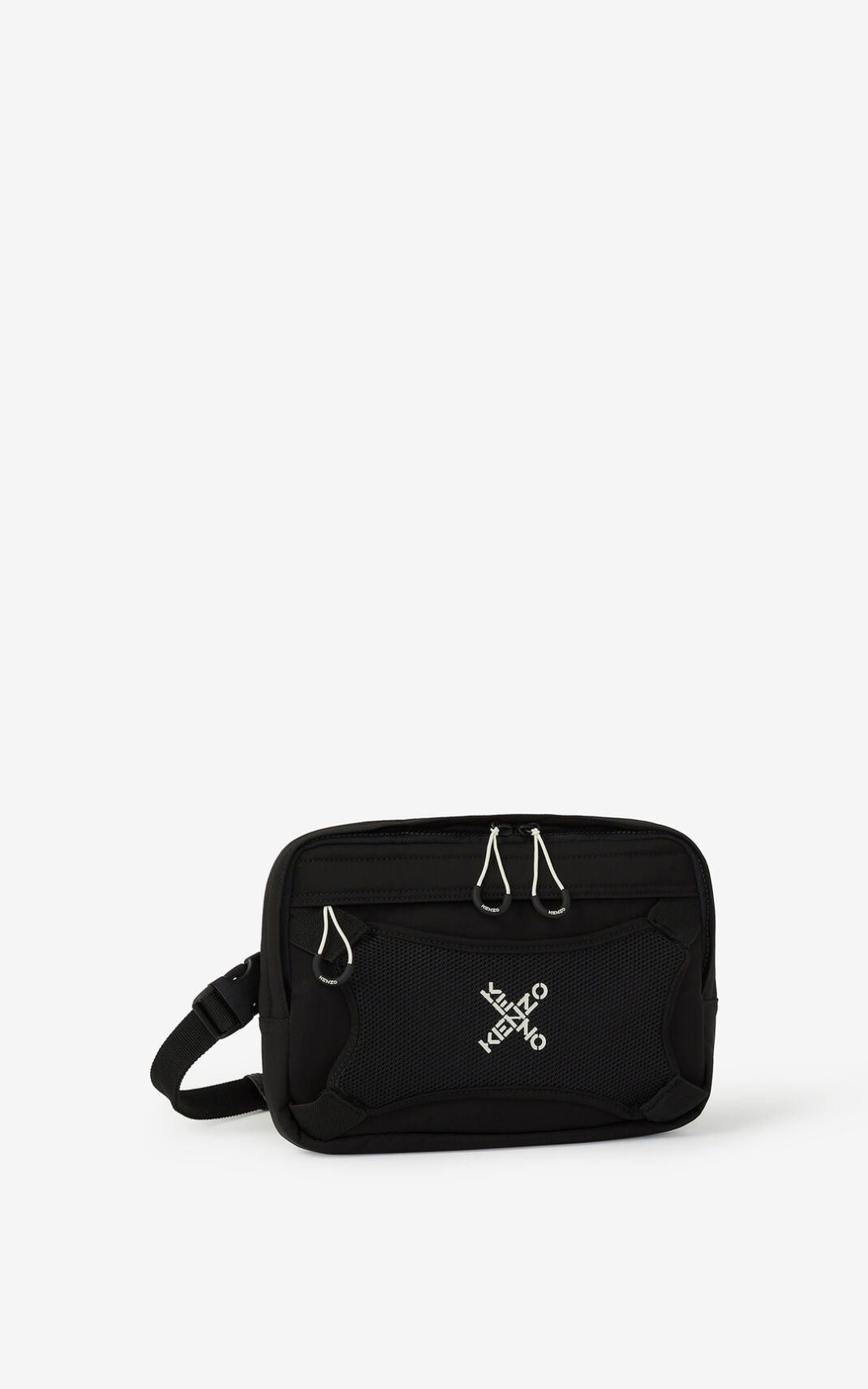 Sac Banane Kenzo Sport Little X harness Femme Noir | IBAX-53460